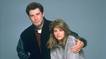 John Travolta y Kirstie Alley