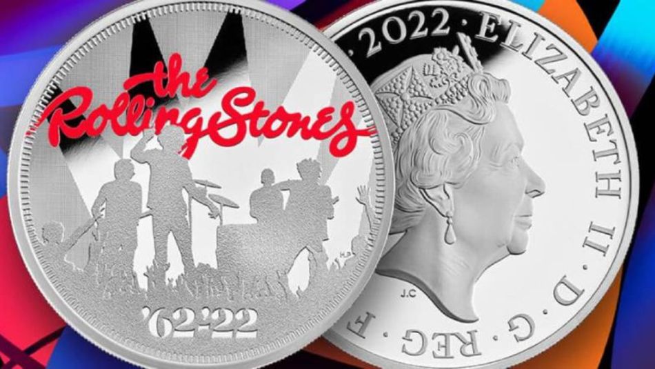 El Reino Unido lanza una moneda en honor a los Rolling Stones