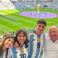 Camila Mayan juto a la familia de Alexis Mac Allister