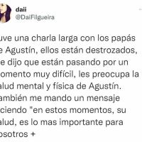 Gran Hermano: la ex novia de Agustín aseguró que la familia está preocupada