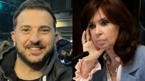 Diego Brancatelli y Cristina Kirchner