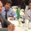 Carlos Alberto, Juan Bautista e Ignacio Mahiques, durante un almuerzo familiar en una pausa laboral