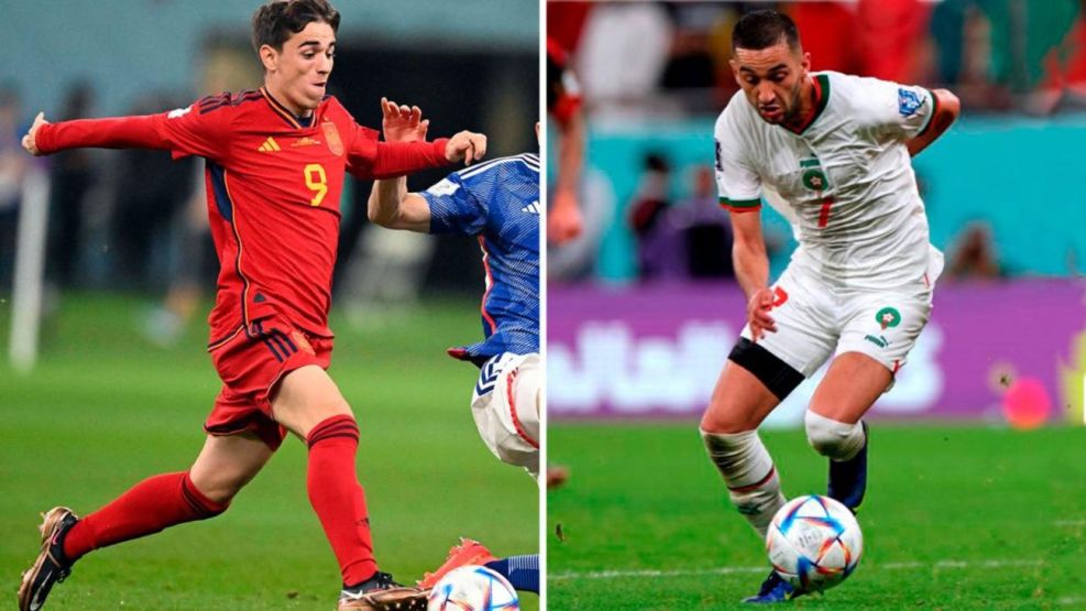 Marruecos-España y Portugal-Suiza definen los últimos clasificados a cuartos de final