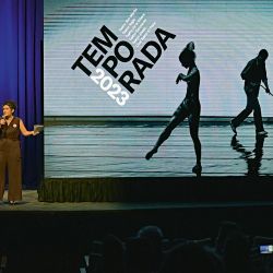 GABRIELA RICARDES. Primera mujer en dirigir los destinos del complejo teatral porteño presentó su programación 2023. | Foto:cedoc
