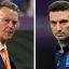 Scaloni vs. Van Gaal: a generational battle for the ages