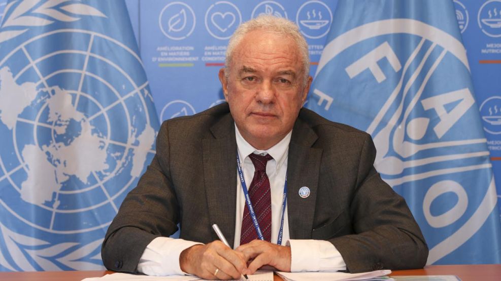 Mario Lubetkin, Subdirector General de la FAO y Representante Regional para FAO América Latina y el Caribe.