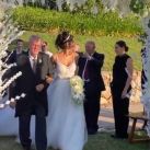 Así fue la boda de Silvina Escudero: la modelo se casó con Federico