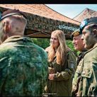 Las fotos de la princesa Amalia en el servicio militar
