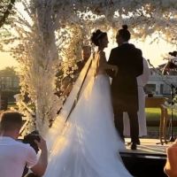 Así fue la boda de Silvina Escudero: la modelo se casó con Federico