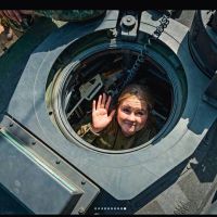 Las fotos de la princesa Amalia en el servicio militar