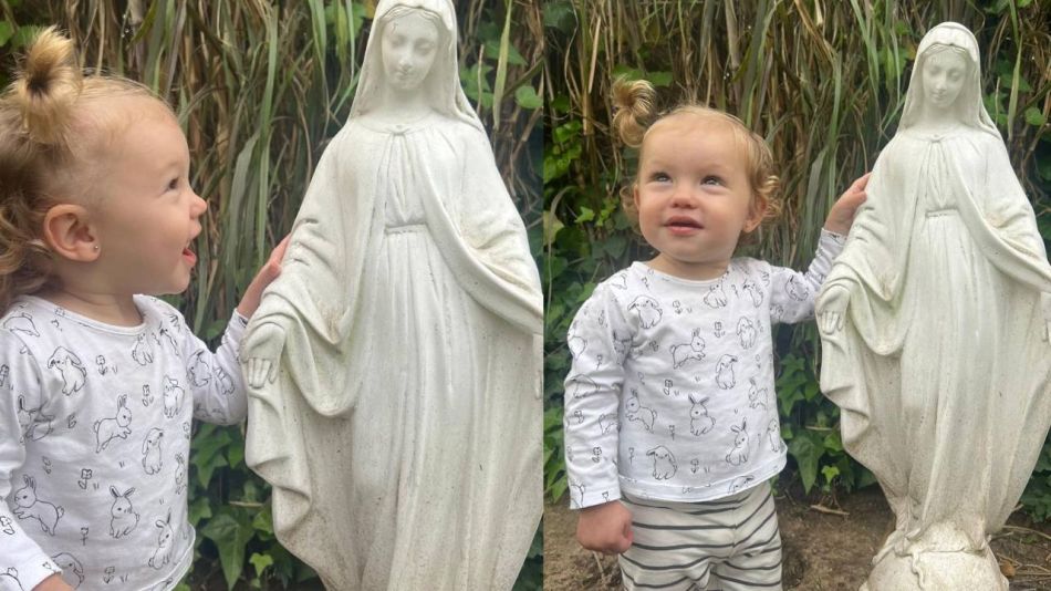 Pampita, devota la Virgen, compartió sus oraciones en las redes sociales