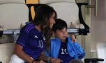 Antonela Roccuzzo mostró su particular ritual antes de un penal de Leo Messi