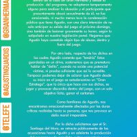 La familia de Agustín envió un comunicado en contra de Gran Hermano y Santiago del Moro
