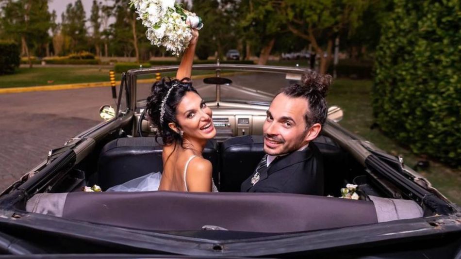 Las mejores fotos de la boda religiosa de Silvina Escudero y Federico