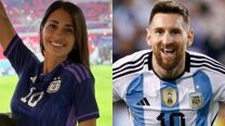 Antonela Roccuzzo y Lionel Messi