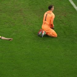 Images from Argentina's 3-0 win over Croatia.