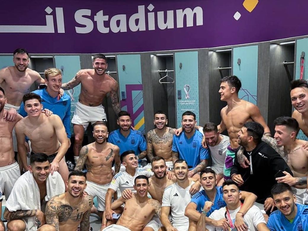 Brasilero qué pasó": el vestuario argentino celebró el pase a la final con chicanas a Brasil e Inglaterra | Perfil