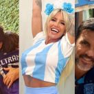 Argentina Vs Croacia: así vivieron los famosos el partido de la Selección