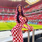 Ivana Knoll le madrugó al encuentro Argentina vs Croacia