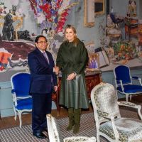 Máxima Zorreguieta dejó de lado su look y cautivó con la decoración de una sala de su palacio