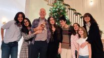 La foto navideña que Demi Moore compartió con Bruce Willis, su mujer y todos sus hijos