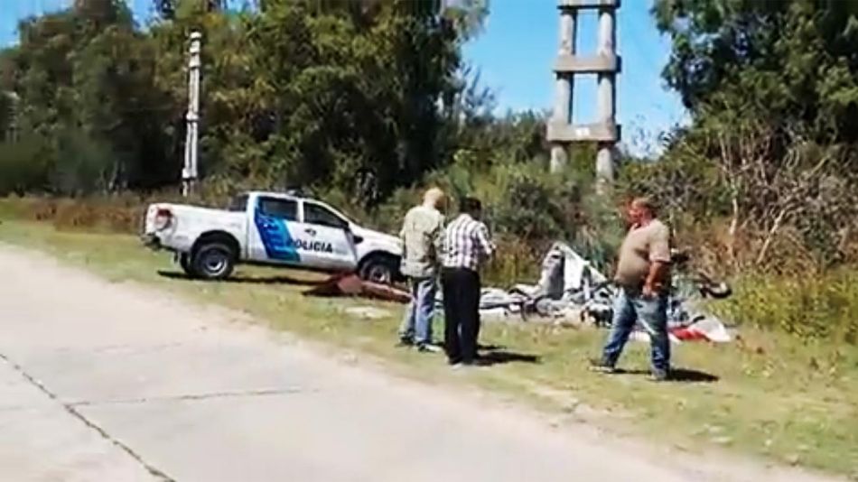 Un piloto de 69 años murió al caer de un ultraliviano en Ensenada