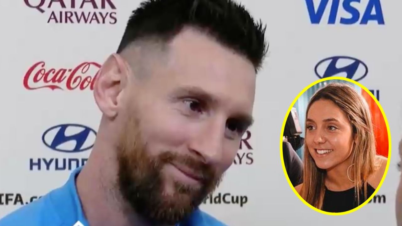 El video del comentario de Sofi Martínez a Lionel Messi tras el triunfo de  la Selección que se viralizó: 