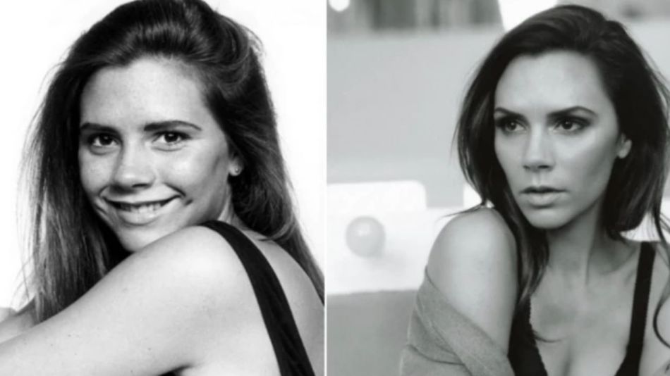 Victoria Beckham antes y después