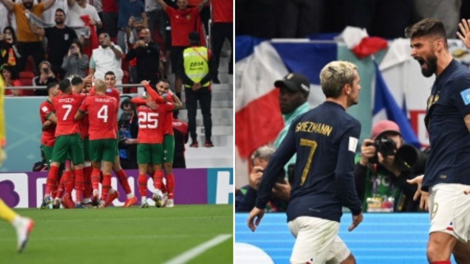 Francia y Marruecos por un lugar en la final ante Argentina