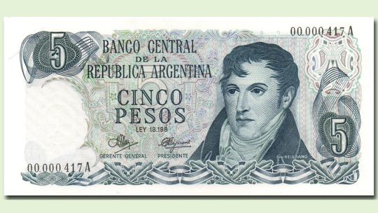 Estos son los billetes de pesos argentinos que dejaron de circular y cuestan una fortuna