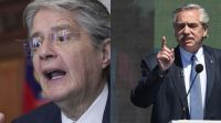Guillermo Lasso y Alberto Fernández