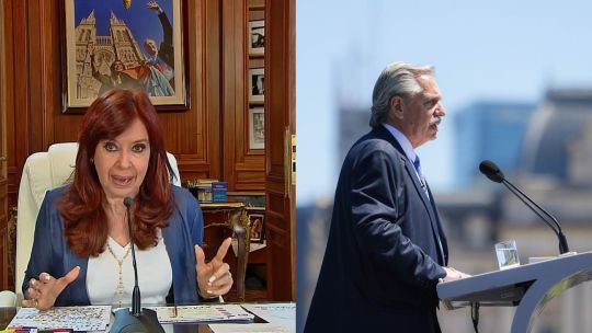 Cristina Kirchner y Alberto Fernández