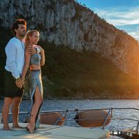 La producción de fotos de Nicole Neumann con Manu Urcera en la Costa Amalfitana