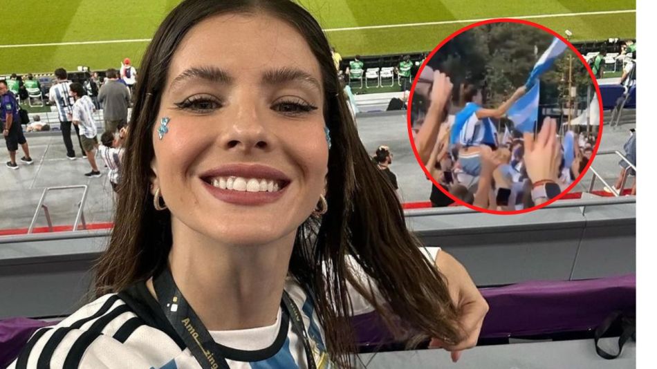 Argentina Campeón del Mundo: La China Suárez abortó el Obelisco con su celebración