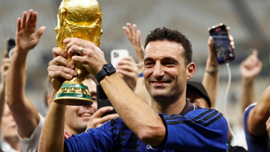 Lionel Scaloni tras el triunfo de Argentina: "No estaba en mis planes ser campeón del mundo"