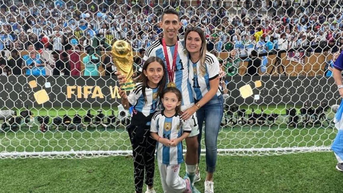 Ángel Di María a remporté la Coupe du monde et a célébré la santé de sa fille