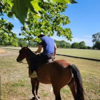 Benjamín Vicuña con Amancio y Magnolia