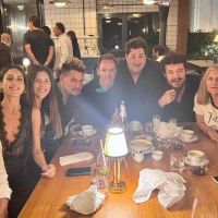 La foto de la cena íntima de de los papás de Leo Messi con Marcelo Tinelli y Jorge Brito