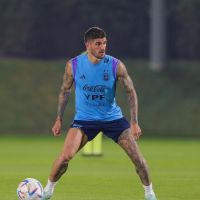 Rodrigo de Paul fue elegido como el jugador más sexy del Mundial de Qatar 2022