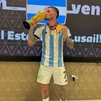 Rodrigo de Paul fue elegido como el jugador más sexy del Mundial de Qatar 2022