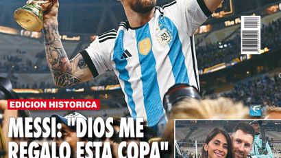 Lionel Messi coronado de gloria: "Dios me regalo esta Copa"