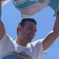 Argentina campeón: las mejores fotos del festejo de la Selección en el micro