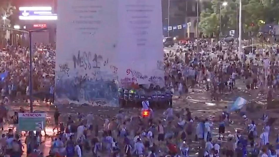 Violencia en el Obelisco 20221220