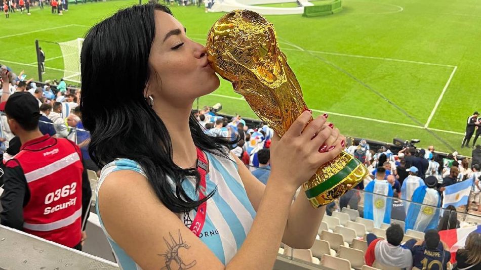 Lali Espósito repudió el acoso que sufrió en el Mundial de Qatar