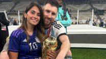 Antonela Roccuzzo y Lionel Messi