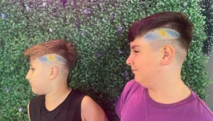 El look del arquero es furor sobre todo entre los niños