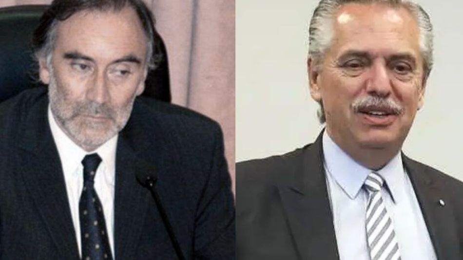 Alberto Fernández y Leopoldo Bruglia