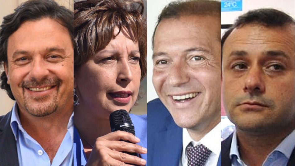 Gustavo Sáenz, Arabela Carreras, Omar Gutiérrez, Oscar Ahuad