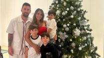 Lionel Messi, Antonela Roccuzzo y sus hijos