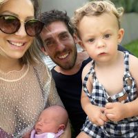 Noelia Marzol mostró la carita de su hija recién nacida: "Nos multiplicamos"